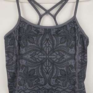 Athleta HARMONIOUS Strappy Yoga Floral Print